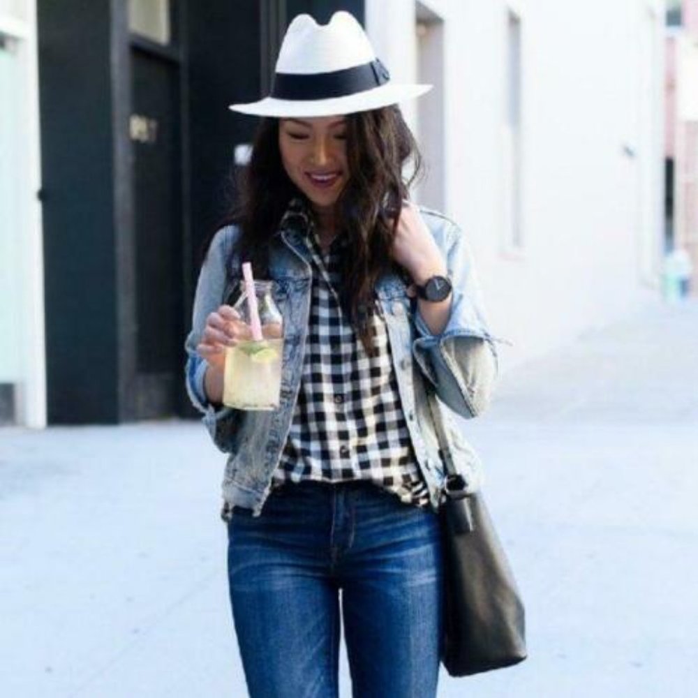 Madewell Oversized Boyshirt in Buffalo Check - Picture 1 of 13